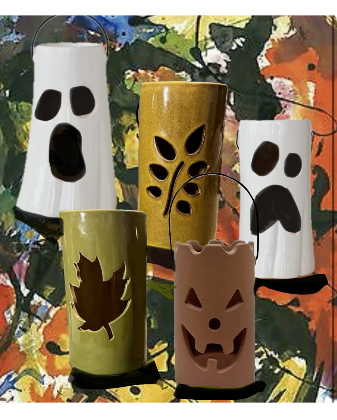 Ceramic Lantern- Sept 16