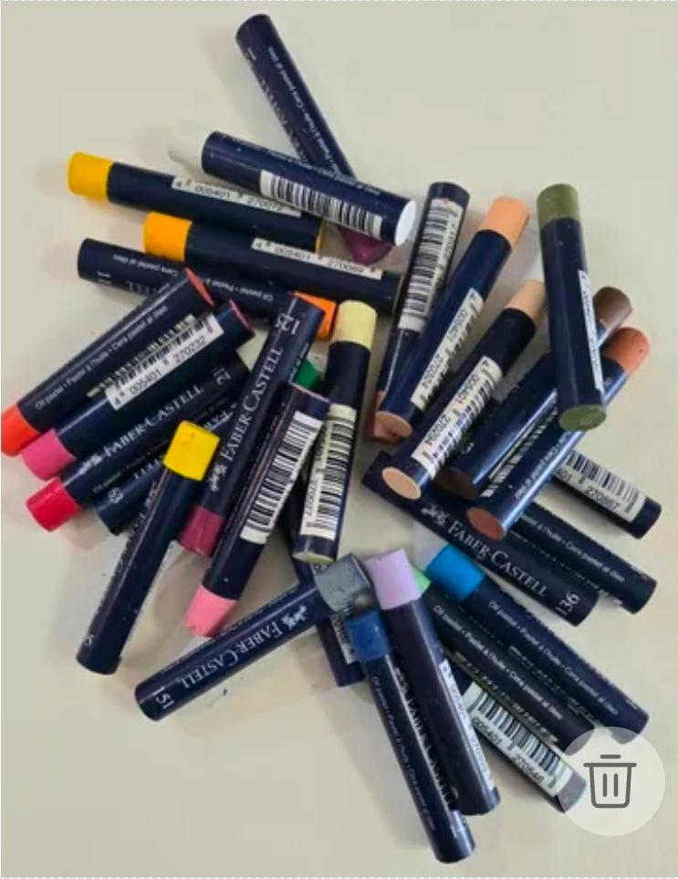 Still Life Drawing with Oil Pastels- July 13
