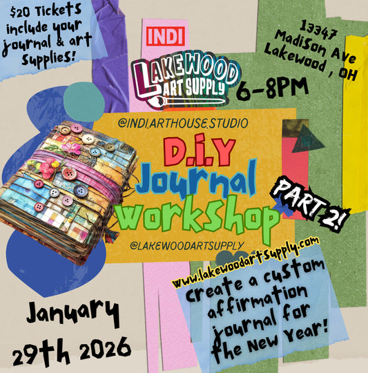 DIY Affirmation Journal Workshop- Jan. 29