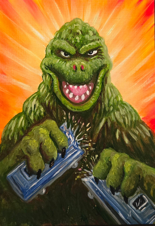 Intro to Oil Painting- Kaiju- June 9