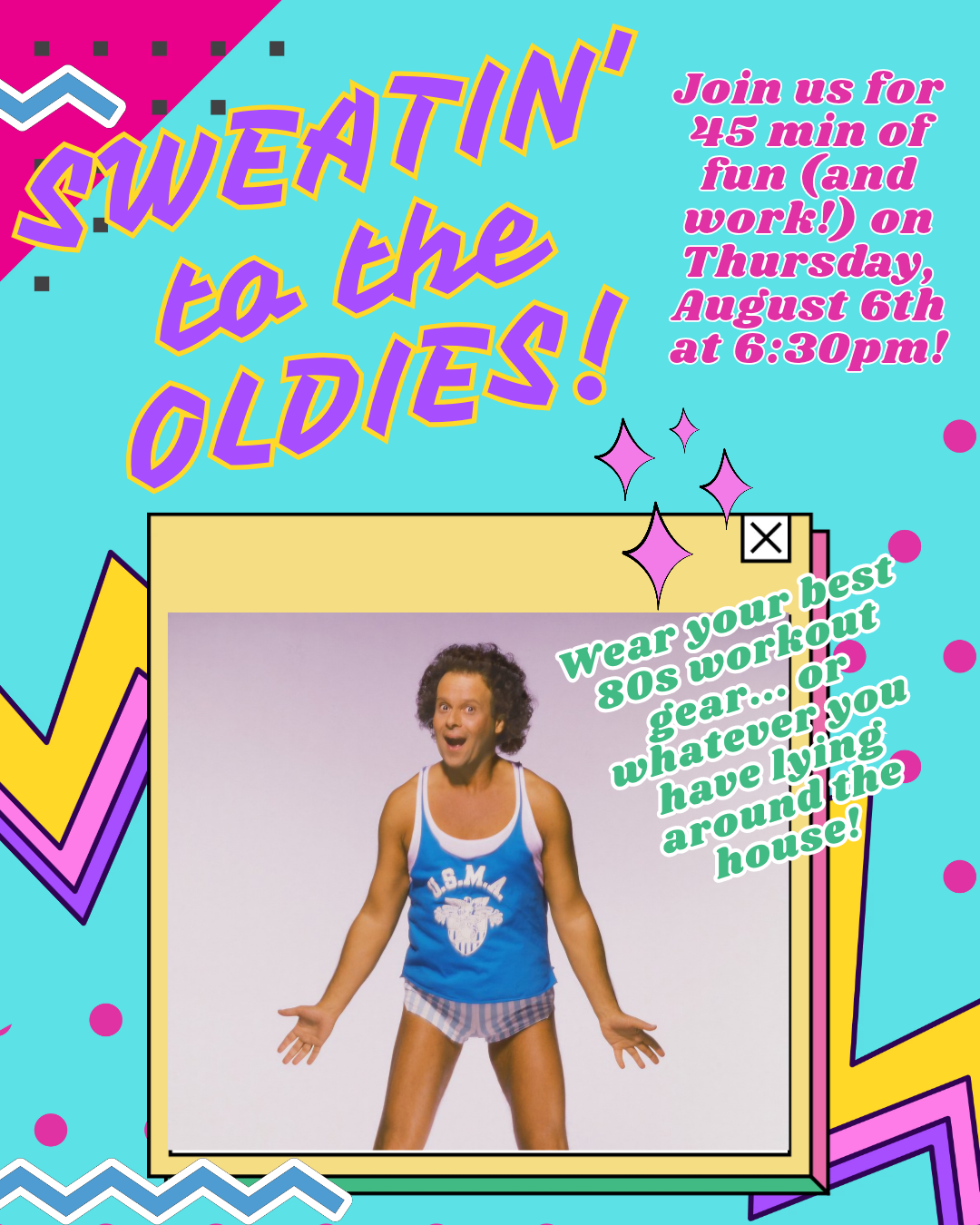 Sweatin' to the Oldies!